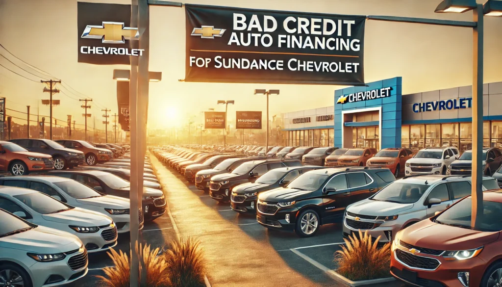 bad credit auto financing for sundance chevrolet