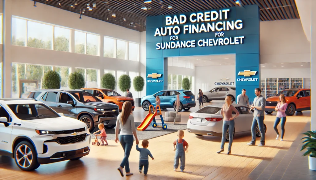 bad credit auto financing for sundance chevrolet