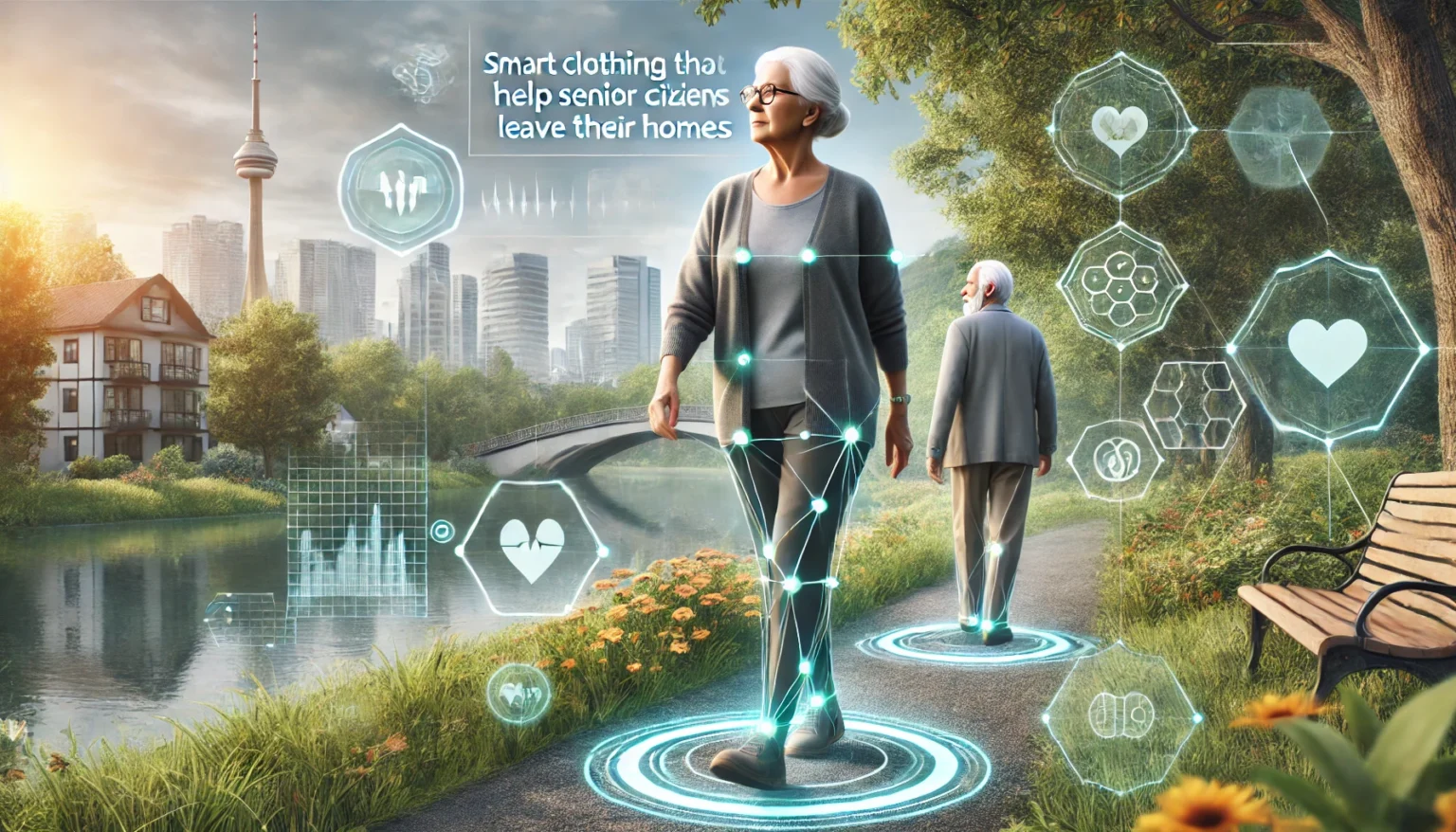 smart clothing that would help senior citizens leave their homes