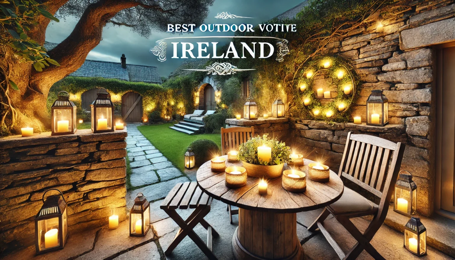 best outdoor votive ireland