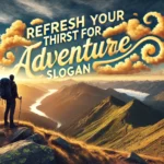refresh your thirst for adventure slogan