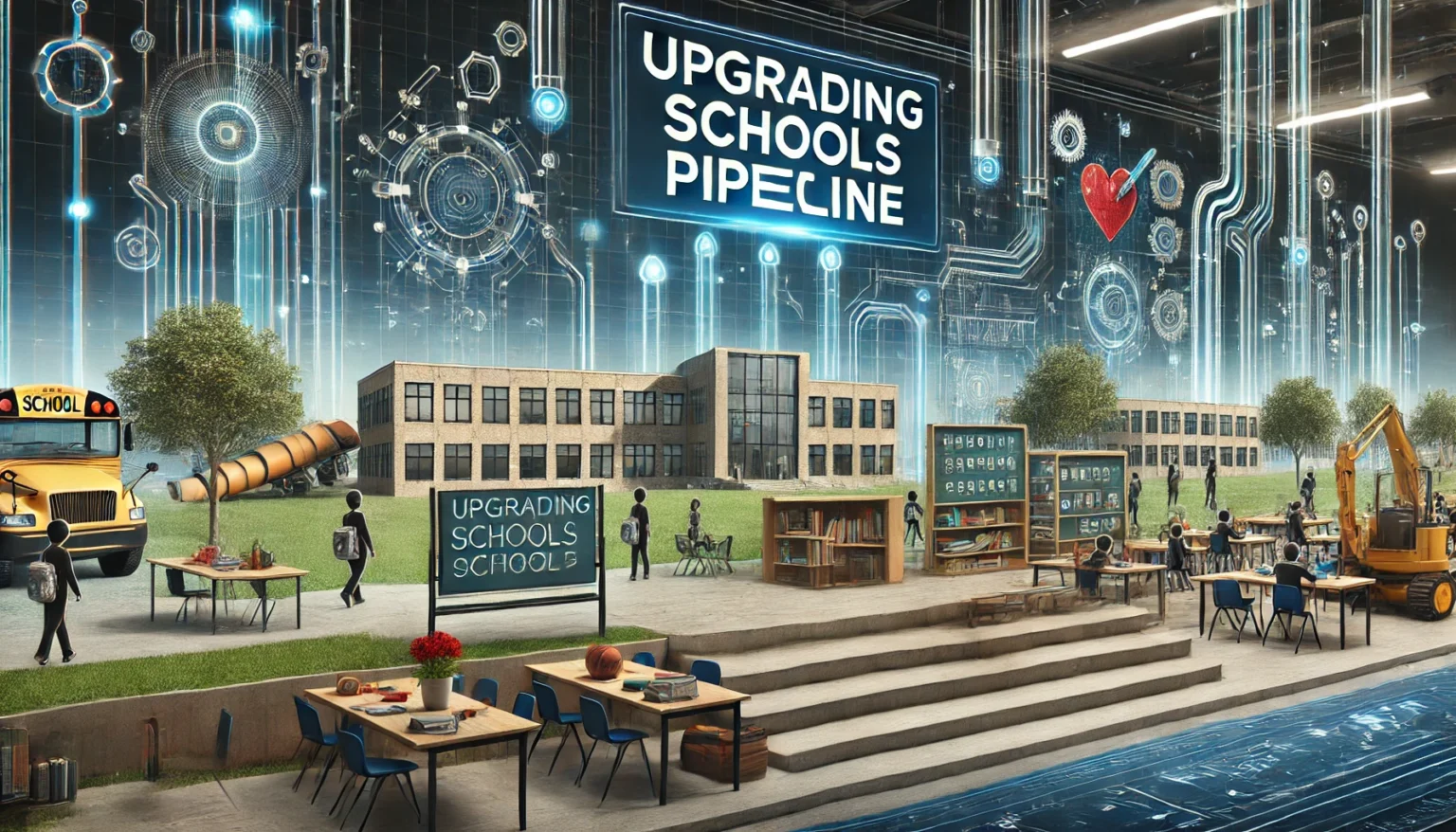 upgrading schools pipeline