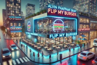 alvin fnaffnaf gray flip my burger