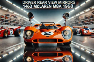 driver rear view mirrors 1/43 mclaren m8a 1968