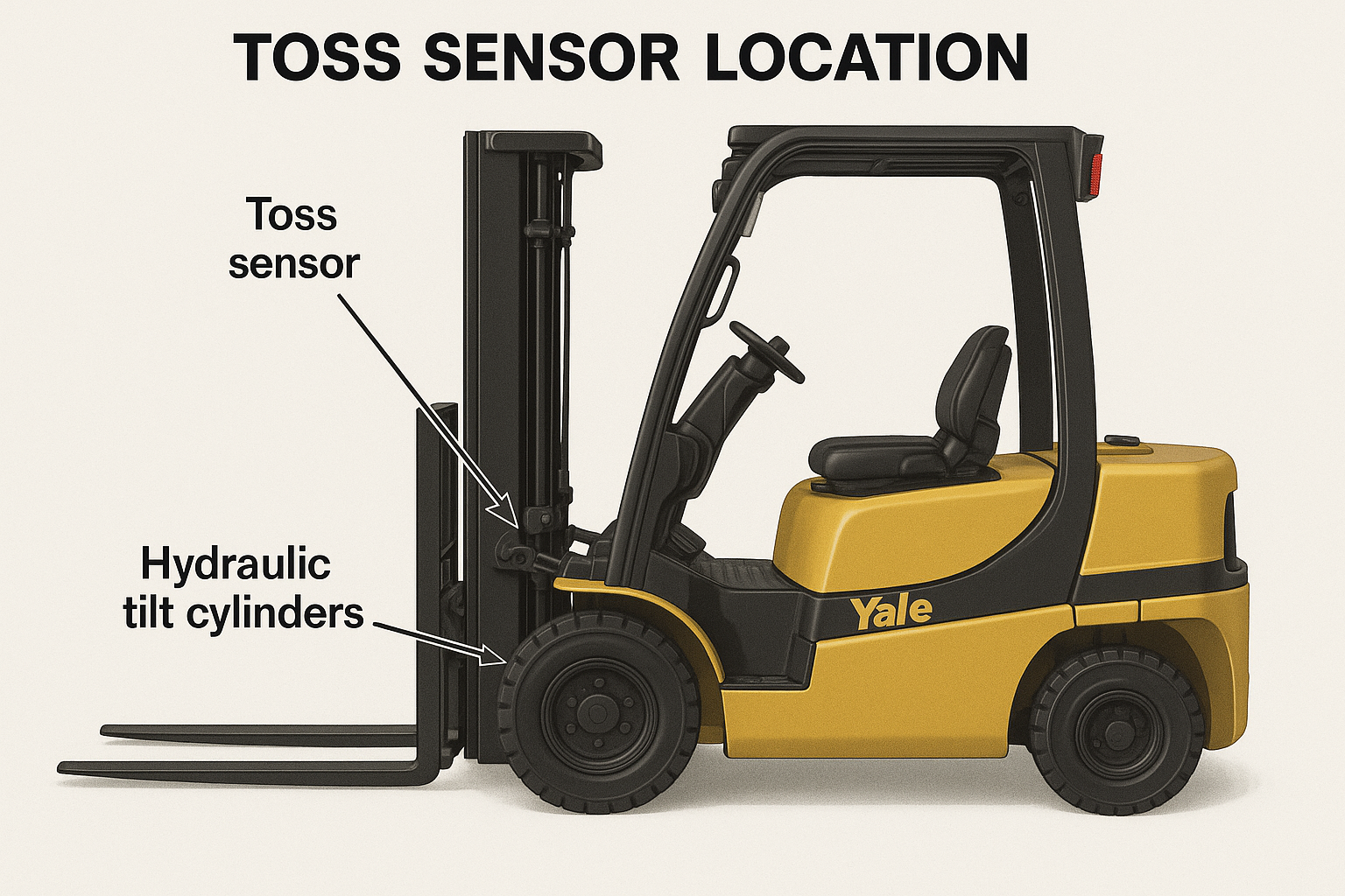 yale toss sensor location glp050vx